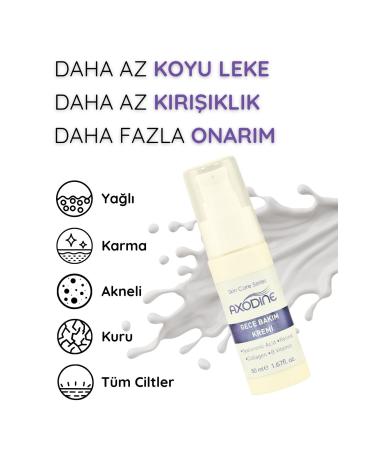 axodine Anti-Wrinkle Night Care Cream 50 ml - Retinol Content -