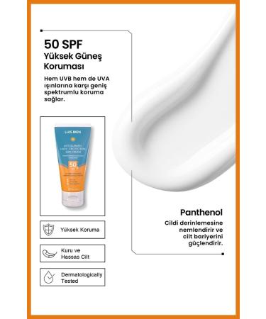Luis Bien Anti-Spot Spf 50 | High Protection Moisturizing Sun Cream | 50 ml | For All Skin Types - Buy Online on GoSupps.com
