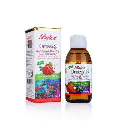 Balen Omega-3 Strawberry Flavored * 100 Ml