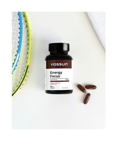 yossun ENERGY FOCUS Softgel Supplement Containing Korean Ginseng - Buy Online on GoSupps.com