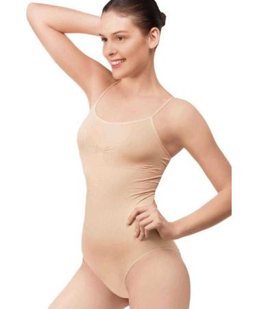 Skygo Elite Life Women's Thin Seamless Strap Bodysuit Tank Top 874