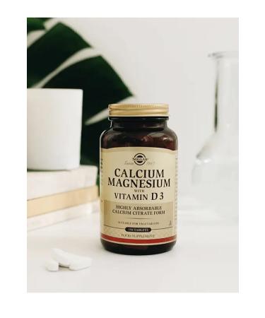 Solgar Calcium Magnesium With Vitamin D3 150 Tablets - Buy Online on GoSupps.com