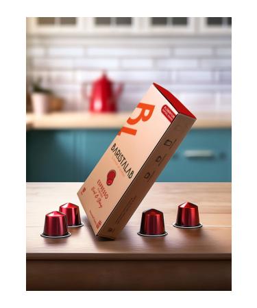 BARISTA LAB Coffee Aluminum Capsules 10 Pieces Nespresso Compatible (ITALIAN)