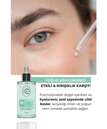 Caria Hyaluronic Acid Face Serum Intensive Moisturizing Effect - Anti-Wrinkle Serum 50 ml - Buy Online on GoSupps.com