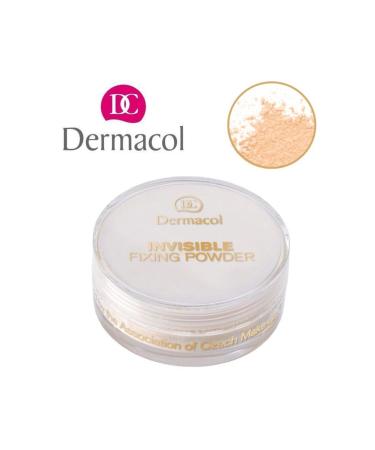 Dermacol Invisible Fixing Powder Transparent Powder Permanent Velvet Fixing Transparent Powder Banana - Buy Online on GoSupps.com