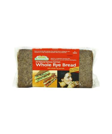 Mestemacher 2-Piece German Bread Set - Oatmeal Rye & Wheat Germ Whole Grain and Whole Grain Rye Bread - Buy Online on GoSupps.com