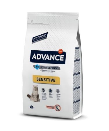 Advance Sensitive Adult Cat Food with Salmon 3 Kg