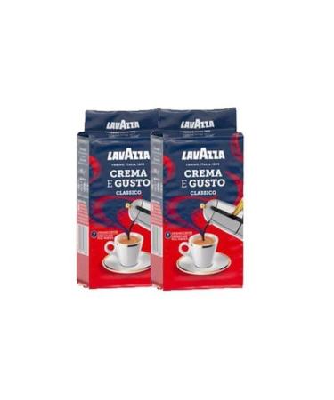 LavAzza Crema E Gusto Classico Filter Coffee 250 gr * 2 Pieces