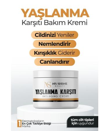 NS SHINE BEAUTY Rejuvenating Anti-Aging and Anti-Wrinkle Cream 50 ml - Buy Online on GoSupps.com