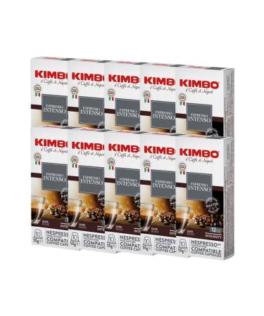Kimbo Intenso Nespresso Compatible Capsule Coffee (Box of 10) (Box of 10)