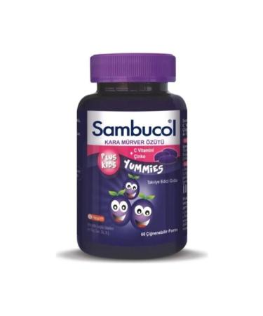 Sambucol Plus Kids Yummies 60 Chewable Tablets