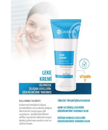 Laventin Anti-Spot and UV Filter Protected Vitamin C Brightening Skin Care Spot Cream 100 Ml - Buy Online on GoSupps.com