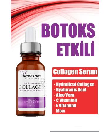 Activforte Anti-Aging Anti-Wrinkle Serum Firming Revitalizing Effect & Vitamin E 30ml