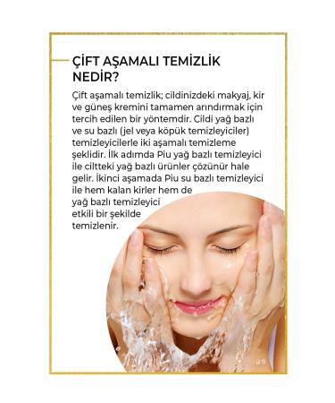 Piu Cosmetic Oil Based Cleanser - 400 Ml - Face and Body Cleansing Oil - Buy Online on GoSupps.com