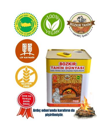 STEPPE TAHINI WORLD Steppe Tahini World Bran-Free Steppe Tahini 4600 Gr. TIN