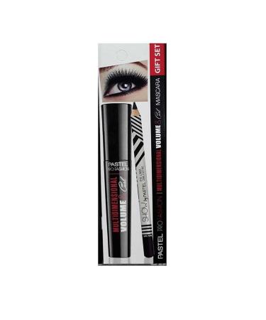 Pastel Brand Multidimensional Volume & Curl Mascara + Show Black Eyeliner 8690644019425 Kat