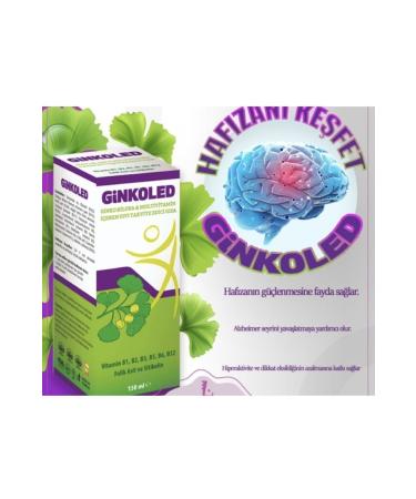 LedaPharma Ginkoled Biloba B1 B2 B3 B5 B6 B12 Containing Liquid Supplementary Food - Buy Online on GoSupps.com