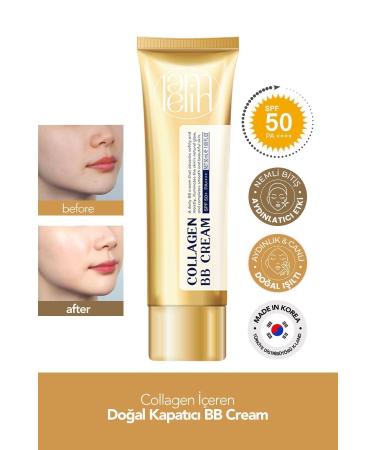 Lamelin Collagen Containing Natural Coverage Moisturizer SPF 50 + PA ++++ Lamelin Collagen BB Cream