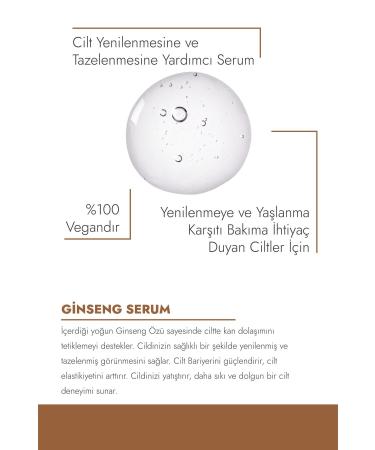 SkinMaster Ginseng Serum Helping Skin Renewal and Refreshing (Ginseng Extract 5% + Niacinamide + HA) - Buy Online on GoSupps.com