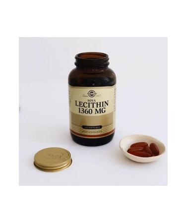 Solgar Lecithin 1360 mg 100 Capsules 2 Pieces - Buy Online on GoSupps.com