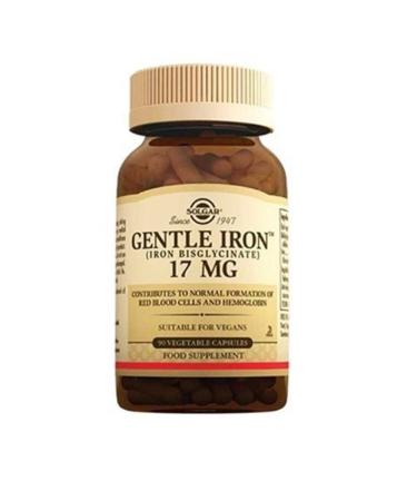 Solgar Gentle Iron 17 Mg 90 Capsules