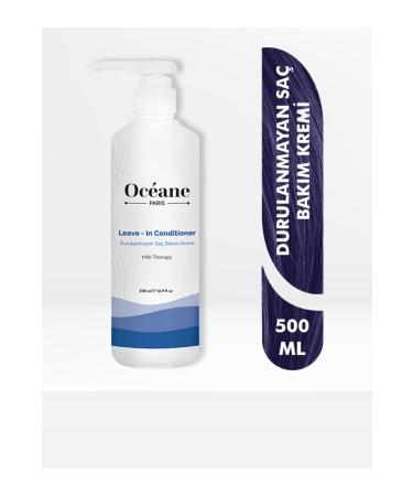 Oceane Paris Leave-In Nourishing and Repairing Hair Conditioner 500 ml - Leave-In Conditioner Milk Therapy