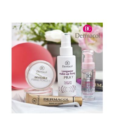 Dermacol Invisible Fixing-Transparent Powder Permanent Velvet Fixing Transparent Finish Powder NATURAL - Buy Online on GoSupps.com