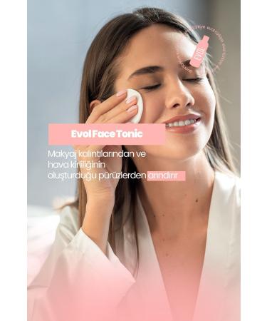 EVOL Facial Cleansing Tonic Sensitive Skin Pore Tightener Anti-Acne Blackhead Cleansing 200 ml - Buy Online on GoSupps.com