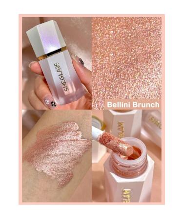 SHEGLAM GLOW BLOOM LIQUID HIGHLIGHTER -BELLINI BRUNCH Vegan Gluten Alcohol paraben free - Buy Online on GoSupps.com