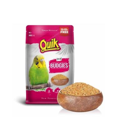 Quik Budgie Food 750+250 Gr X 3 Pieces
