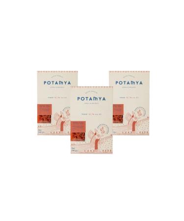 POTAMYA 240g Organic Red Lentil Penne X3