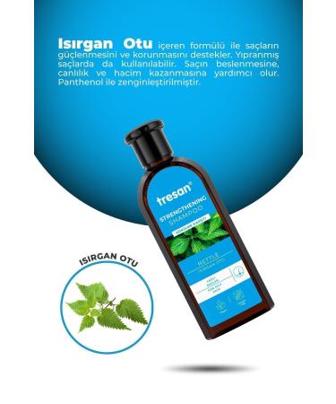 Tresan Anti-Loss Nettle Strengthening Care Shampoo 300 ml For Oily Hair Tresan K.a a - Buy Online on GoSupps.com