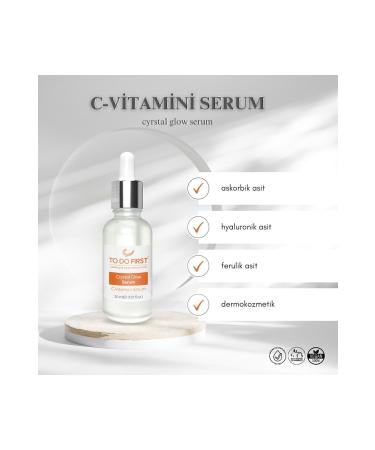 TO DO FIRST Vitamin C Serum Tone Equalizer Brightening Pore Tightener Ferulic Acid Ascorbic Acid - Buy Online on GoSupps.com