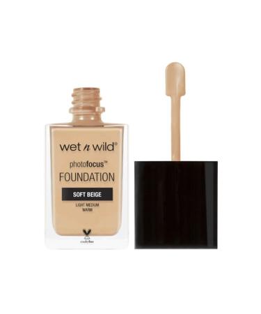 WET N WILD Photo Focus Foundation Foundation - Soft Beige - Buy Online on GoSupps.com