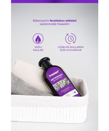 Tresan Rosemary Revitalizing Care Shampoo 300 ml X 2 Pieces - Buy Online on GoSupps.com