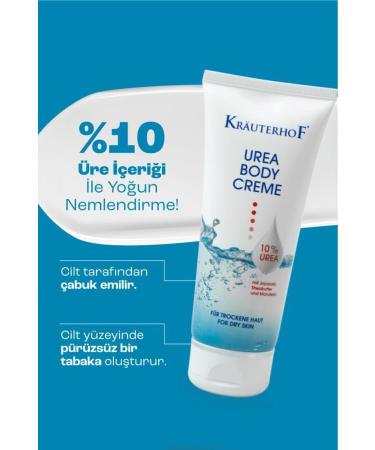 Krauterhof Urea Body Cream 200 ml x2 Pieces - Buy Online on GoSupps.com