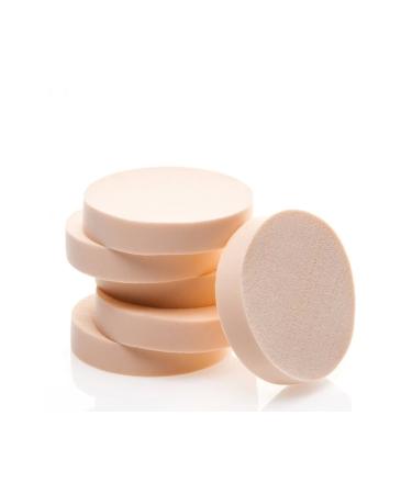 Epilons Round 6-piece Makeup Sponge