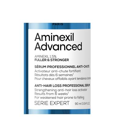 L'oreal Professionnel Serie Expert Aminexil Advanced Anti-Loss Strengthening Activa for Thicker & Stronger Hair - Buy Online on GoSupps.com