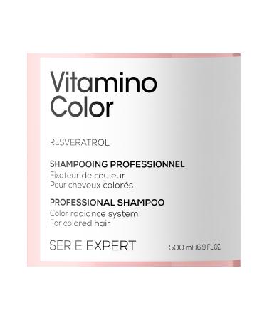 L'Oreal Paris Serie Expert Vitamino Color Color Protecting Shampoo for Dyed Hair 500ml - Buy Online on GoSupps.com