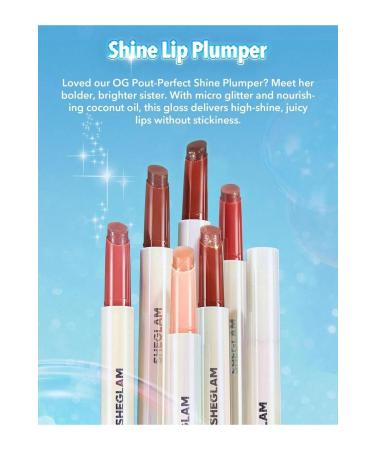 SHEGLAM Pout-perfect Shimmer Lip Plumper-sepia Kiss 2gr. - Buy Online on GoSupps.com