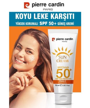 Pierre Cardin SPF 50 Anti-Spot High Protection Face Sun Cream 75 ML For Normal and Dry Skin - Buy Online on GoSupps.com