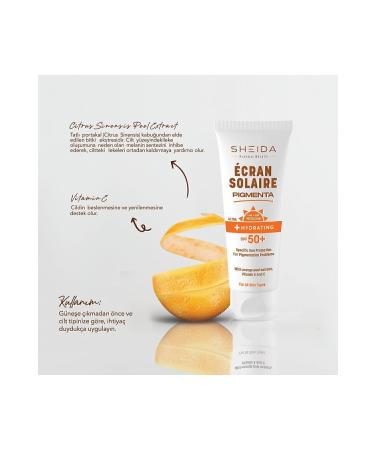 Sheida Pigmenta Tone Equalizer Anti-Spot SPF 50 High Protection Tinted Concealer Sunscreen 75 ml - Buy Online on GoSupps.com