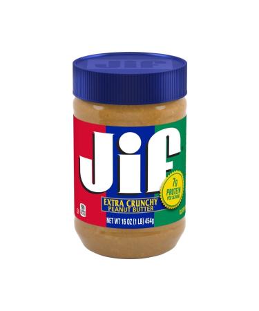 Jif Gluten Free Extra Crunchy Peanut Butter Gluten Free Extra Crunchy Peanut Butter 454 gr