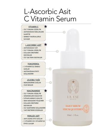 LA FAE BEAUTE Brightening and Skin Tone Equalizing Anti-Spot Vitamin C Serum | 30 Ml. - Buy Online on GoSupps.com