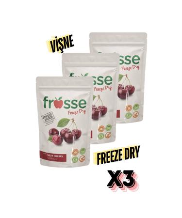 frosse Cherry Crisp Freeze Dried 3-Piece Cherry Chips