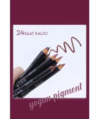 MUJGAN 12 Piece Set Colored Lip Pencil - Buy Online on GoSupps.com