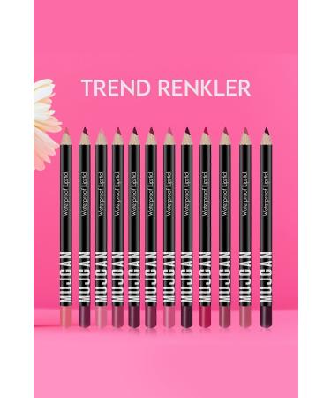 MUJGAN 12 Piece Set Colored Lip Pencil - Buy Online on GoSupps.com