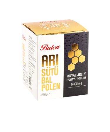 Balen Royal Jelly Honey Pollen Mix 230 gr 12000 Mg