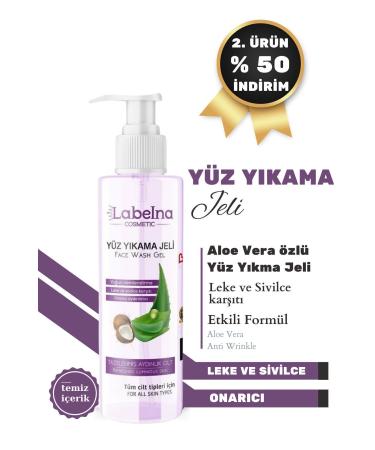 Labelna Cosmetic Vitamin C Anti-Acne and Blackhead Purifying and Refreshing Facial Cleansing Gel 400 Ml
