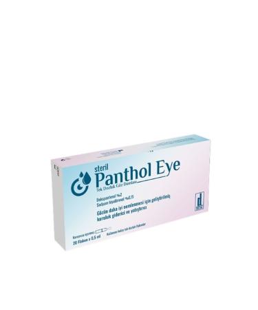 Deva Panthol Eye Tears Drops (Artificial Tears) 0.5 Ml X 20 Vials